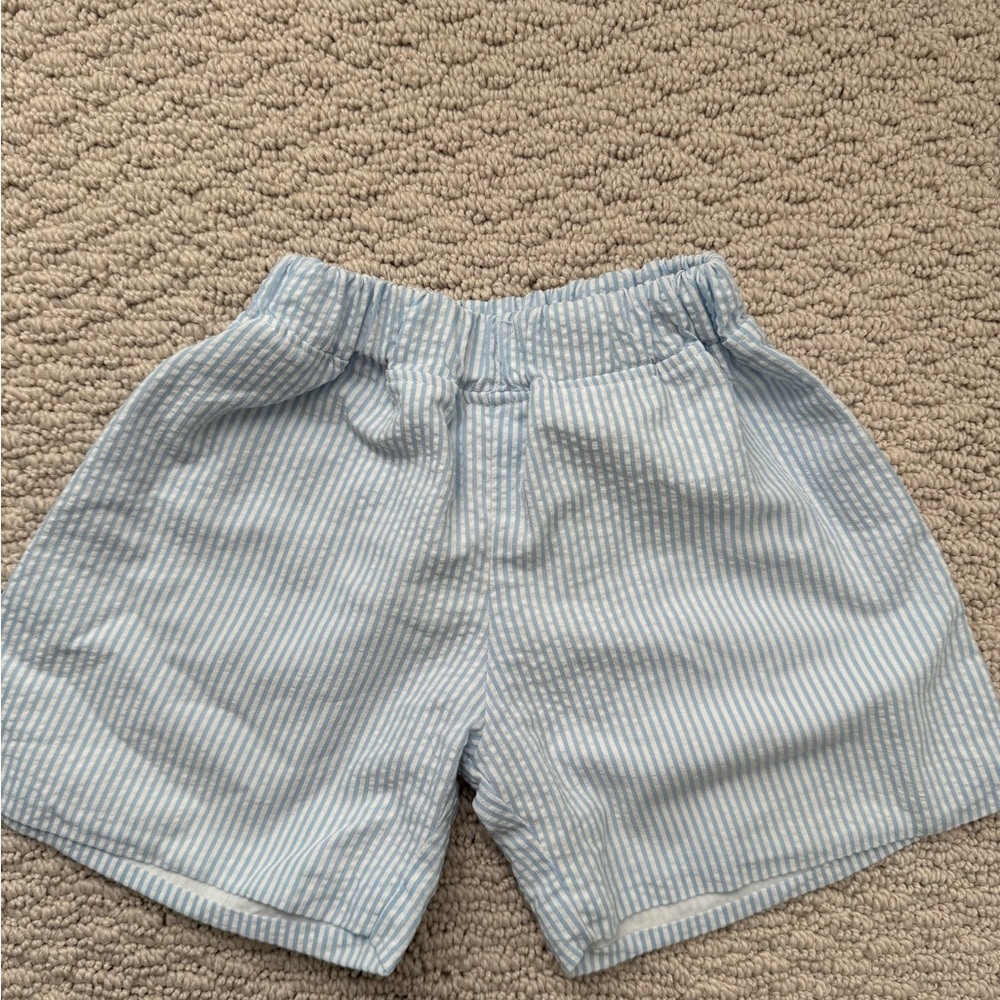 Beaufort Bonnet Company seersucker shorts 12-18 Months